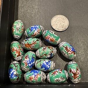 Vintage Porcelain Beads